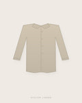Camicia in lino lavato – Naturale
