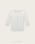 Camicia Oxford in cotone italiano – Bianco