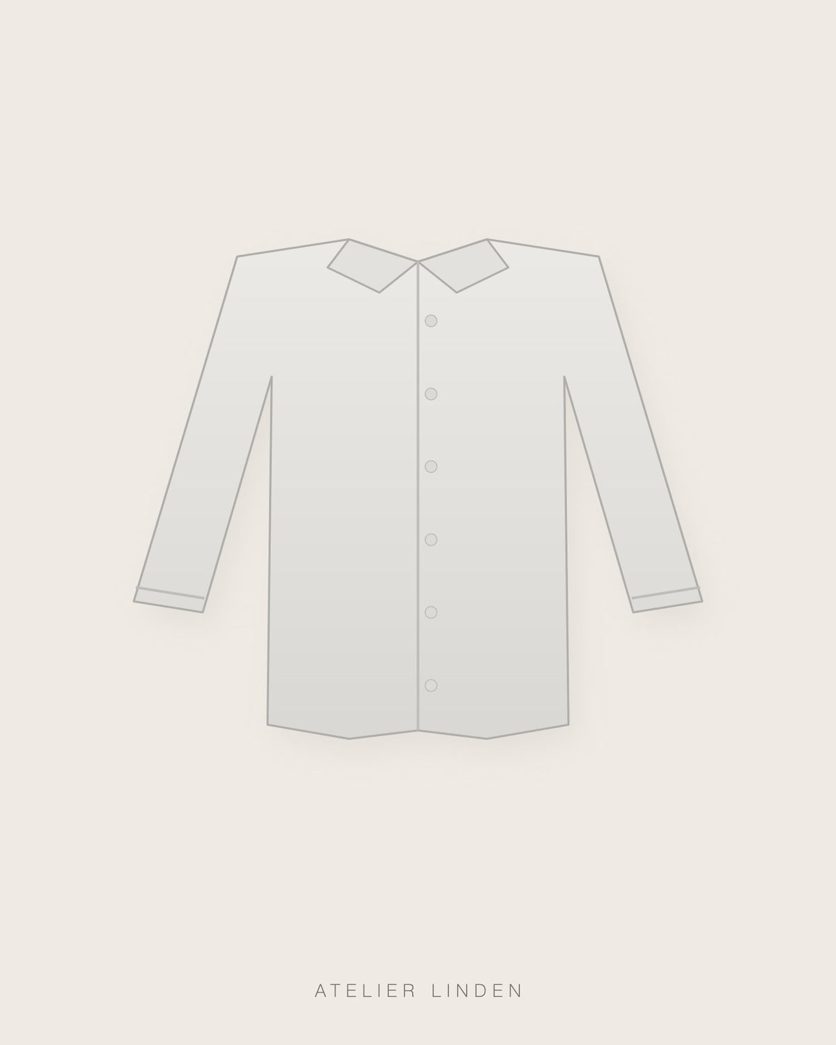 Camicia Oxford in cotone italiano – Bianco