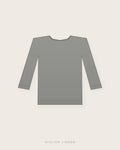 Maglione girocollo in merino extrafine – Grigio