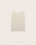 Top in jersey di seta – Avorio