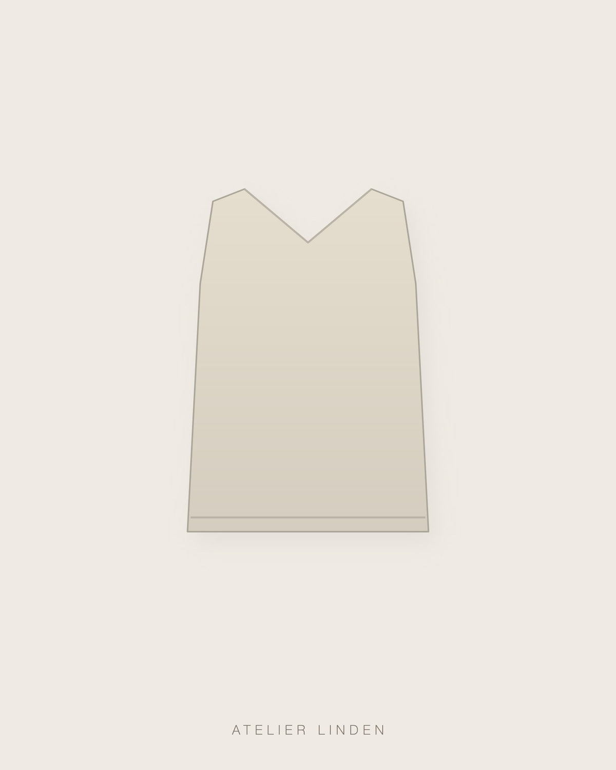 Top in jersey di seta – Avorio