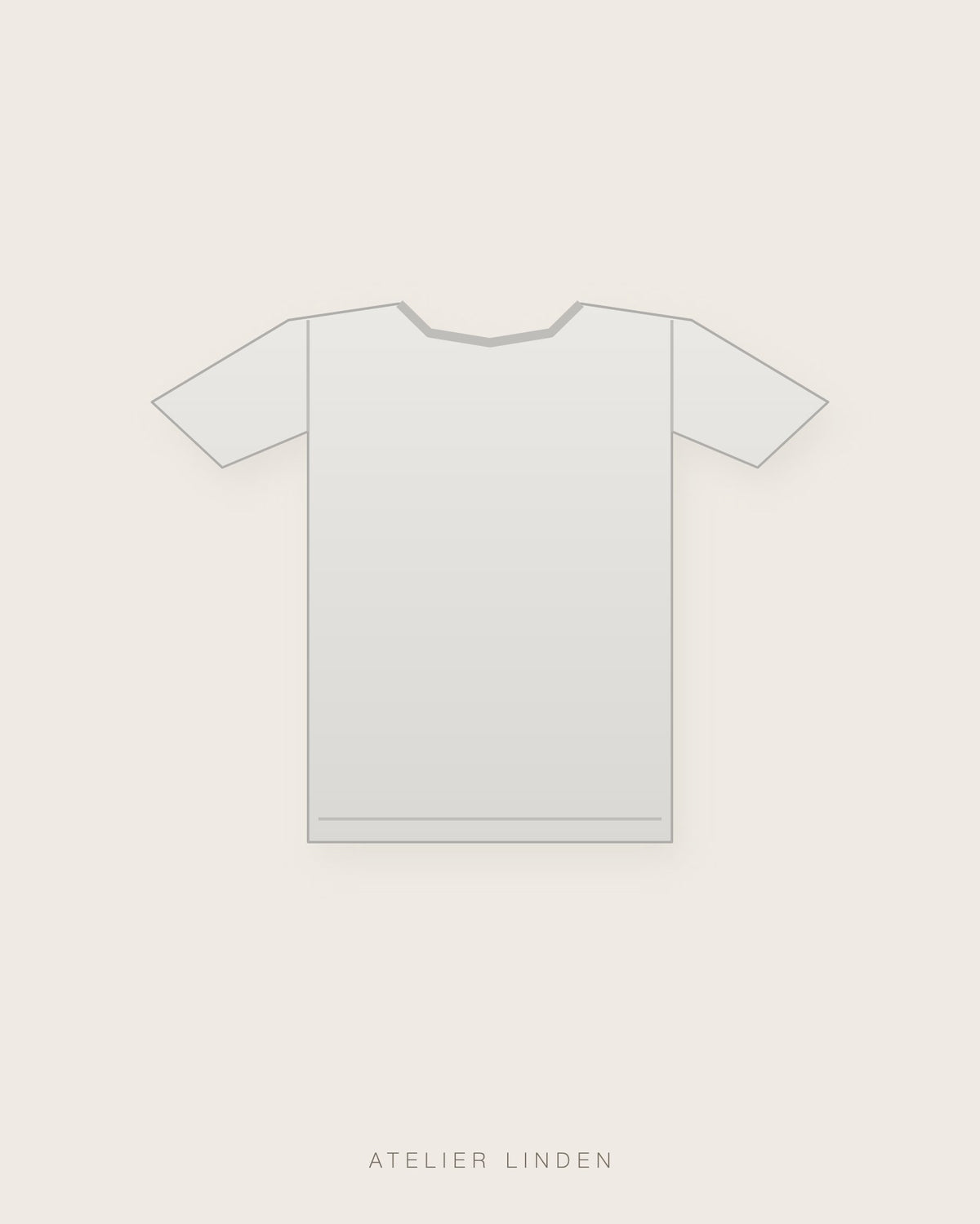 T-shirt girocollo in cotone Supima – Bianco